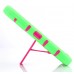 Samsung Galaxy S4 - 3 Piece Hard Plastic Silicone Hybrid Shock Proof Drop KickStand Protective Phone Cover Case - Green Red